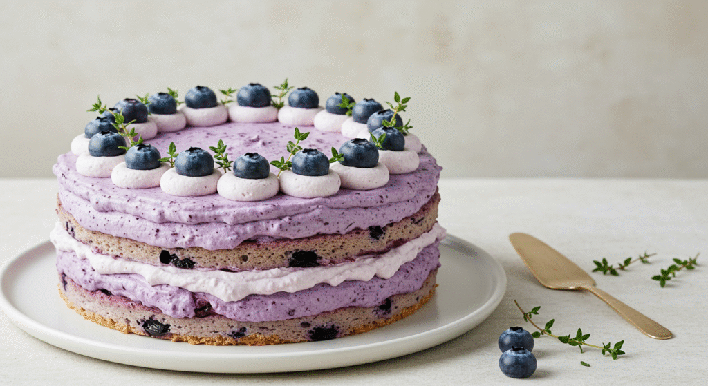 🫐 Torta Chiffon de Arándanos: Suave, Esponjoso y con Sabor Natural 1 Chiffon de Arandanos Suave Esponjoso y con Sabor Natural