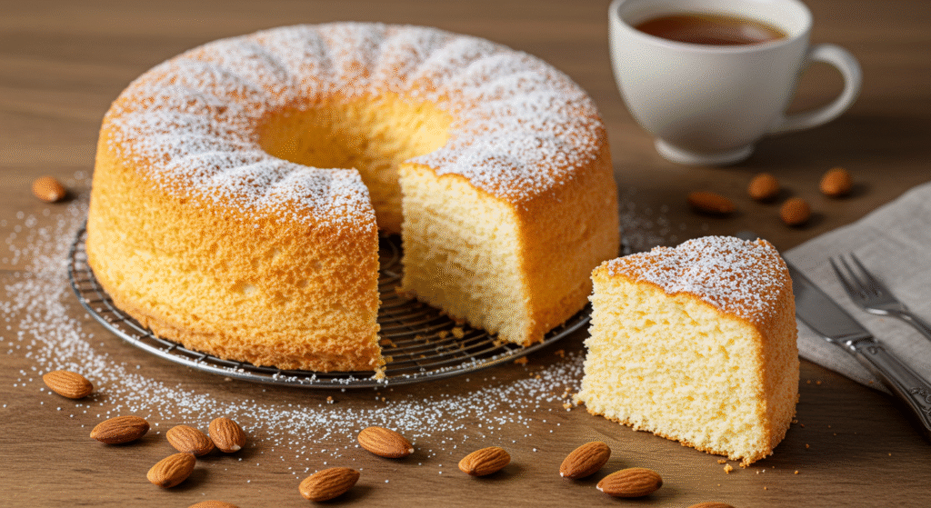 🍰 Chiffon de Leche de Almendras: Esponjoso, Ligero y Delicioso 1 Chiffon de Leche de Almendras Esponjoso Ligero y Delicioso