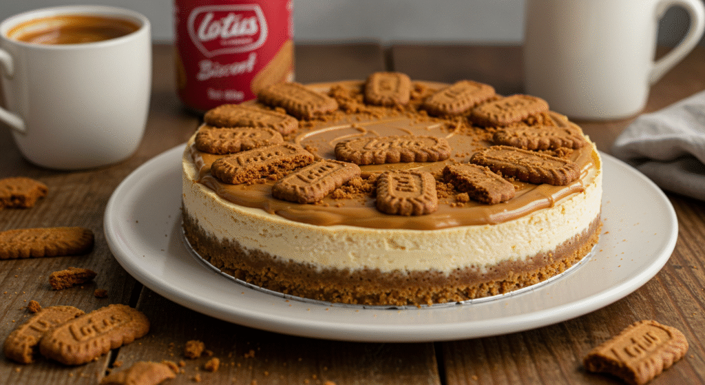 🍰 Tarta de Queso con Galletas Lotus: Cremosa, Sin Horno y Fácil de Preparar 1 Tarta de Queso con Galletas Lotus Cremosa Sin Horno y Facil de Preparar