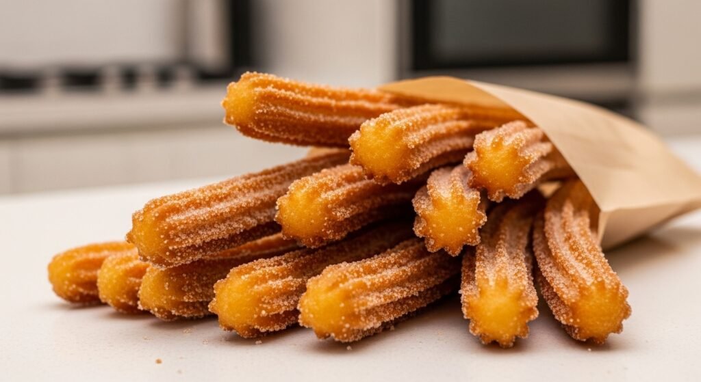 Churros Rápidos y Fáciles: Receta Casera para un Antojo Exprés 1 Churros Rapidos y Faciles Receta Casera para un Antojo Expres