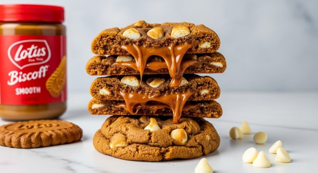 Galletas rellenas de Biscoff fáciles y deliciosas 1 Galletas rellenas de Biscoff faciles y deliciosas