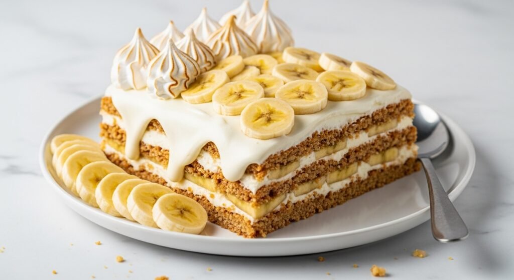 Torta Pompadour de Plátano Fácil y Deliciosa Receta Chilena