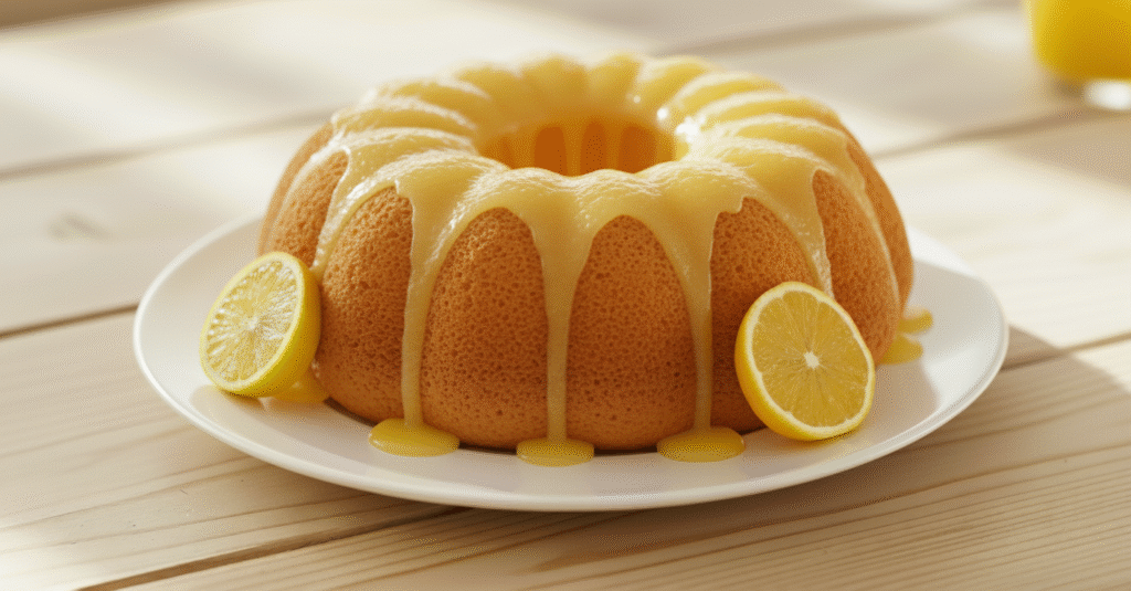 Bizcocho de Limon Esponjoso