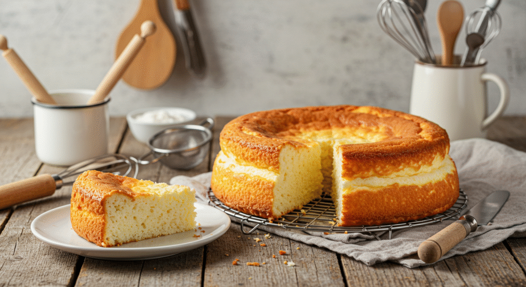 Bizcocho de Yogur Esponjoso receta clasica 123