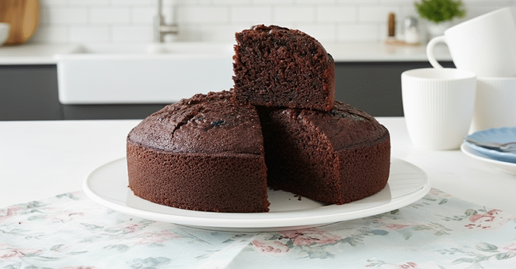 Bizcocho de chocolate casero