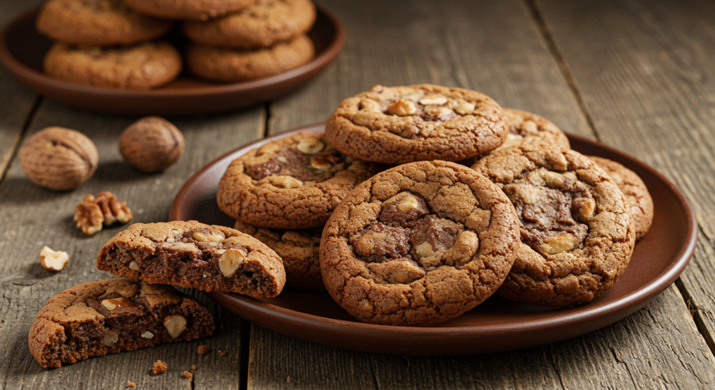 Cookies de Chocolate con Chispas y Nueces – Deliciosas y Crujientes 7 Cookies de Chocolate con Chispas y Nueces – Deliciosas y Crujientes