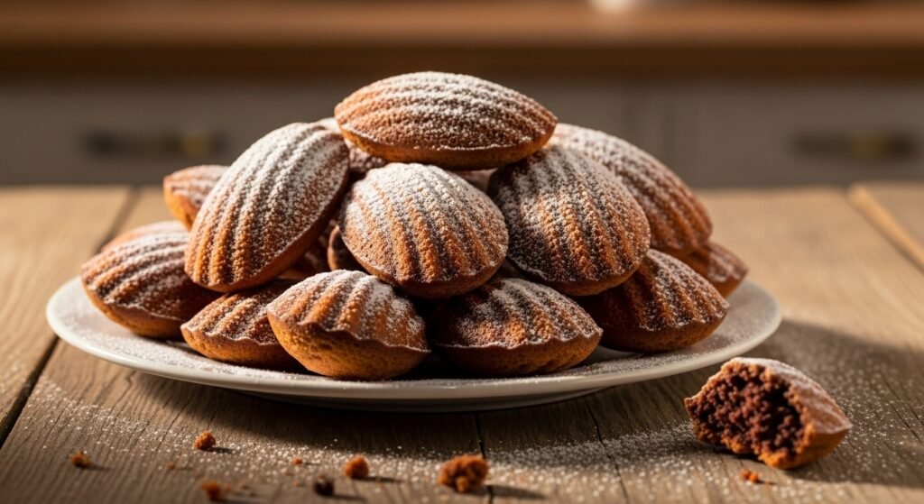 Madeleines de Chocolate Esponjosas – Receta Fácil y Rápida