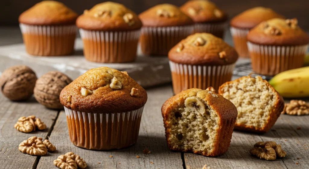 Muffins de Plátano