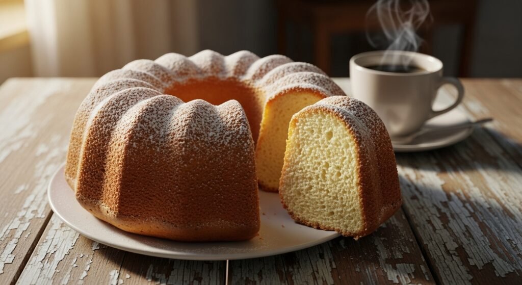 Queque de Vainilla Clasico la receta casera de siempre