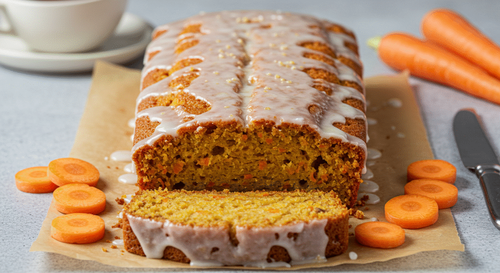 Queque de zanahorias casero receta facil esponjosa y saludable