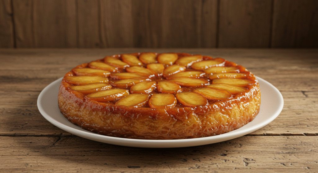 Tarta Tatin el clásico francés de manzanas caramelizadas al revés