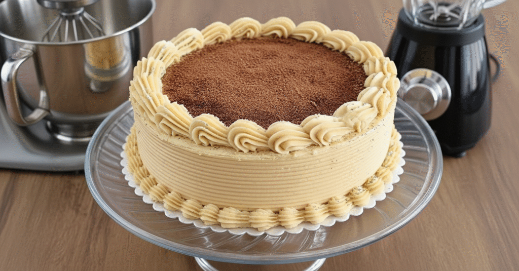 Torta Moka de Café y Chocolate Receta Cremosa y Fácil para Enamorar a Todos