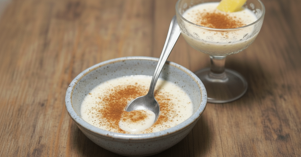 Delicioso arroz con leche de coco fácil y rápido de preparar 11 Delicioso arroz con leche de coco