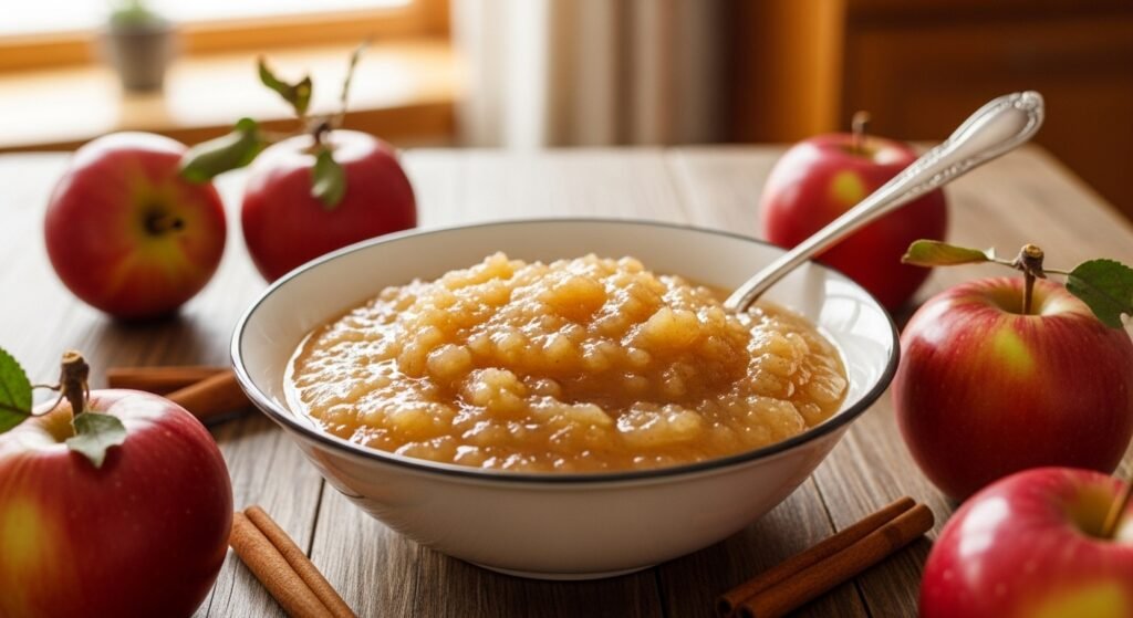 Receta fácil de compota de manzana casera con y sin azúcar 5 compota de manzana casera